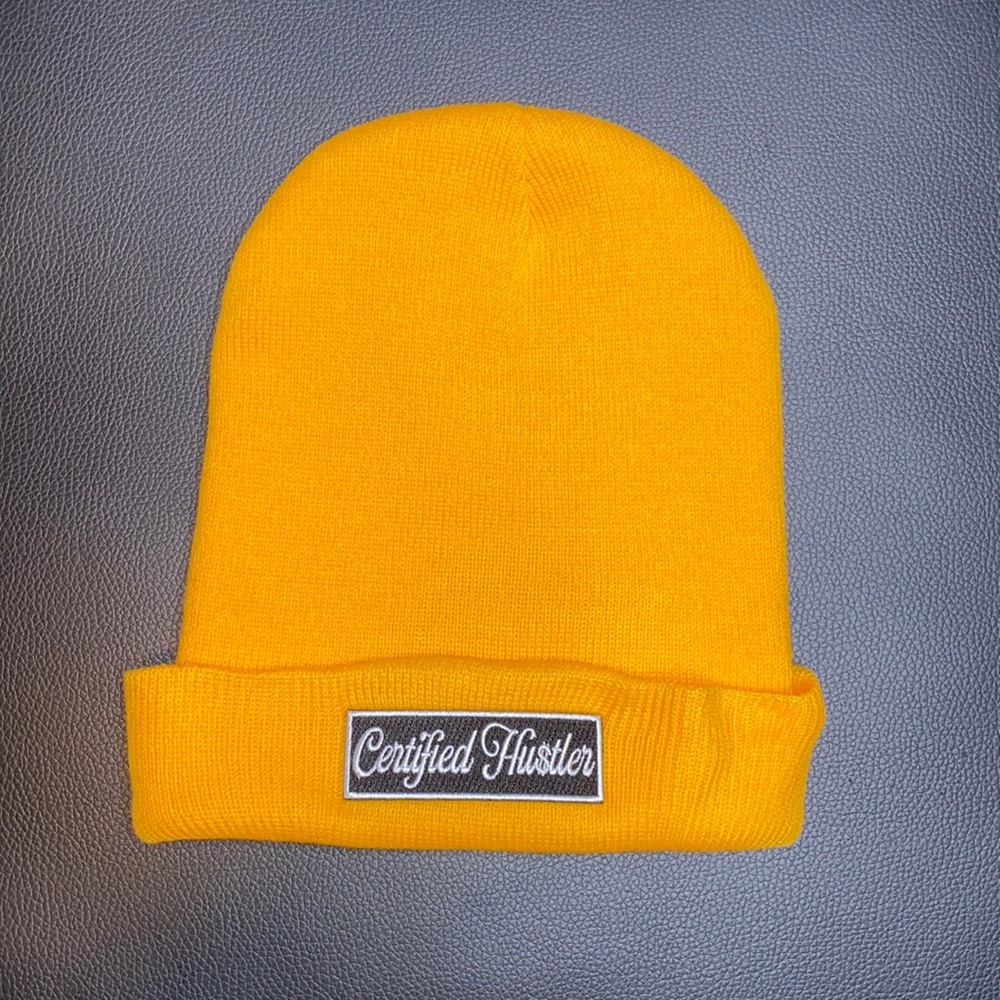 Certified hustler beanie